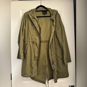 Madewell Size Small Green Utility Jacket